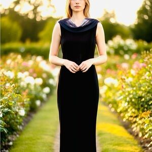 🔥🔥 Tadashi Shoji Formal Navy Blue Dress